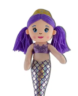 Hračky bábiky MAC TOYS - Morská panna fialová