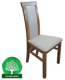 Drevené stoličky Stolička W80 dub wotan DAG198 CC
