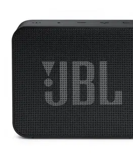 Reprosústavy a reproduktory JBL GO Essential bezdrôtový prenosný reproduktor, čierna JBLGOESBLK