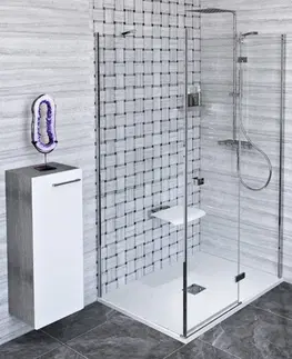Sprchové dvere POLYSAN - FORTIS obdĺžniková sprchová zástena 1300x1100 R varianta FL1113RFL3511