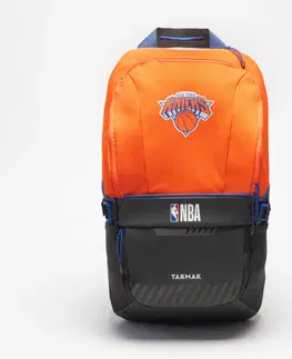 batohy Batoh 25 l Tarmak NBA Knicks oranžový