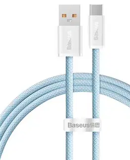 Dáta príslušenstvo Baseus rýchlo nabíjací dátový kábel USB/USB-C 1 m, modrý 57983110061