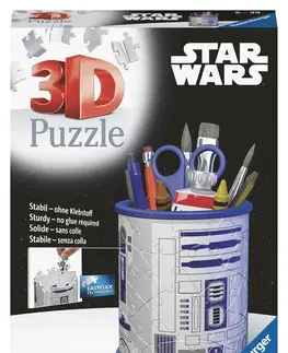 Hračky puzzle RAVENSBURGER - Stojan na ceruzky Star Wars 54 dielikov