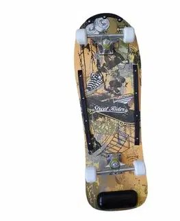 Interaktívne hračky Acra Skateboard farebný, žltý