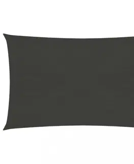 Stínící textilie Tieniaca plachta obdĺžniková HDPE 3,5 x 5 m Dekorhome Svetlozelená