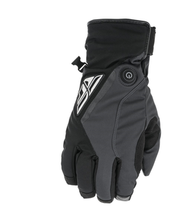 Zimné rukavice Vyhrievané rukavice Fly Racing Title čierno/šedá XL