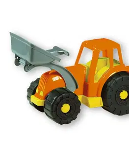 Hračky na záhradu ANDRONI - Traktorový nakladač Power Worker - oranžový