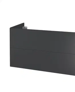 Kúpeľňový nábytok MEREO - Siena, kúpeľňová skrinka 100 cm, antracit mat CN432S