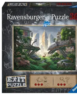 Hračky puzzle RAVENSBURGER - Exit Puzzle: Apokalypsa 368 dielikov