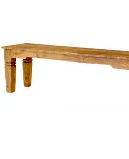 Jedálenské zostavy Lavica Guru 140x40 z mangového dreva