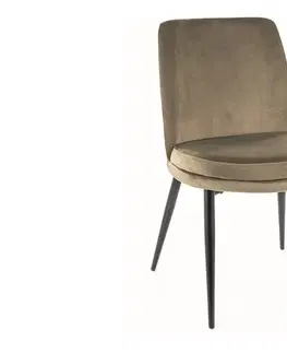 Jedálenské stoličky KENNIE jedálenská stolička, olivová 