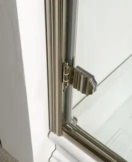 Sprchové dvere GELCO - ANTIQUE obdĺžniková sprchová zástena 800x900 L varianta GQ1280LCGQ5690C