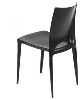 Dizajnové stoličky ArtD Jedálenská stolička Bee inšpirovaná Bellini Chair Farba: Čierna