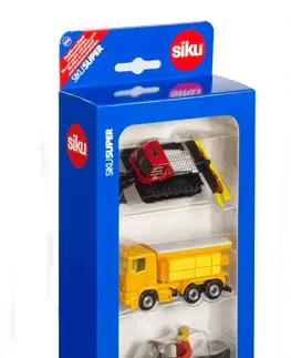 Hračky - autíčka SIKU - Super - Sada zimných vozidiel, 4ks