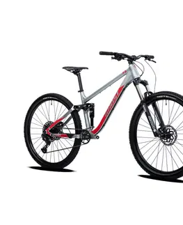 Bicykle Celoodpružený bicykel Ghost Kato FS Base 29 - model 2024 Grey/Red - XL (20", 188-195 cm)