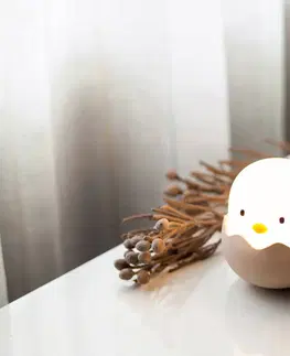 Stolové lampy Niermann Standby Nočné LED svetlo Eggy Egg s batériou