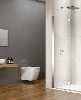 Sprchovacie kúty GELCO - LORO sprchové dvere skladacie 800 mm, číre sklo GN4580