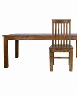 Jedálenské stoly Jedálenský stôl Rami 175x90 indický masív palisander