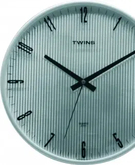 Hodiny Twins hodiny 7911x silver 31cm