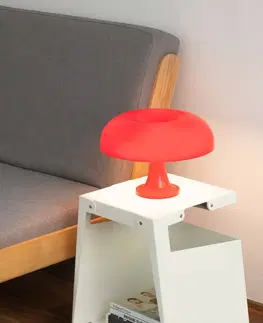 Stolové lampy Artemide Artemide Nessino dizajnérska stolová lampa červená