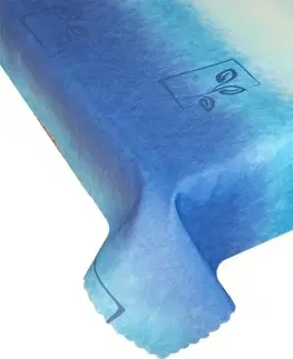 Obrusy Forbyt Obrus s nešpinivou úpravou , Dúha , modrá 50 x 100 cm