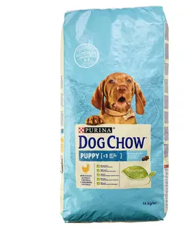 poľovníc Suché krmivo pre psy Dog Chow Complet/Junior s kuracím mäsom 14 kg