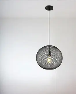 Moderné lampy do obývačky Luster 2200078 BLACK E27 LW1