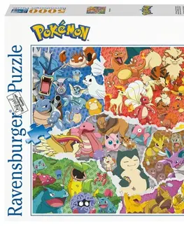 Hračky puzzle RAVENSBURGER - Pokémon 5000 dielikov