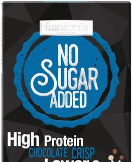 Zdravé potraviny Frakonila Protein Chocolate No Sugar Added 90 g Zvoľ príchuť: White Hazelnut crisps