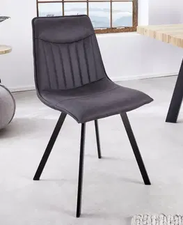Jedálenské stoličky a kreslá Jedálenská stolička 2 ks NYX Dekorhome Hnedá
