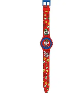 Inteligentné hodinky Kids Licensing detské digitálne hodinky Super Mario