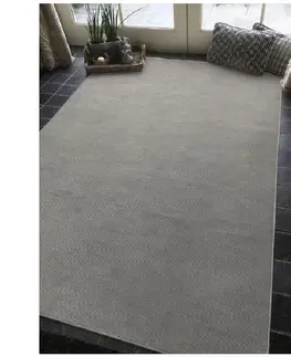 Koberce a koberčeky KONDELA Frodo koberec 67x210 cm sivá