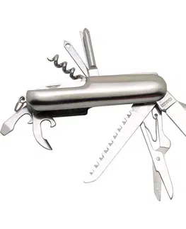 Outdoorové nože Nôž Baladéo Kempingový nôž s LED svietidlom ECO064