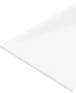 Vane MEXEN/S - Stone+ obdĺžniková sprchová vanička 80 x 70, biela, mriežka biela 44107080-W