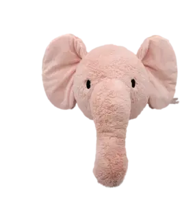 Plyšové hračky LABEL-LABEL - Nástenná dekorácia slon Elly - Pink