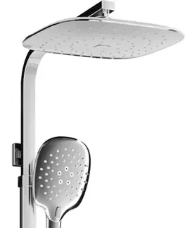 Sprchy a sprchové panely MEXEN/S - Q22 chróm sprchový stĺp 798222295-00
