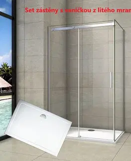 Sprchovacie kúty H K - Obdĺžnikový sprchovací kút HARMONY 160x80cm, L / P variant SE-HARMONY16080