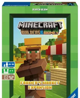 Hračky rodinné spoločenské hry RAVENSBURGER - Minecraft: Farmer'S Market - Rozšírenie