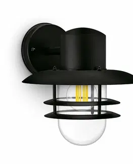 Záhradné lampy Philips Inyma vonkajšie nástenné svietidlo E27 max. 25 W bez zdroja, čierna