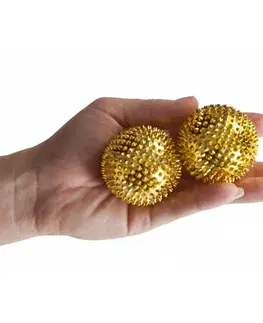 Zdravotné bandáže a ortézy Modom Akupresúrne guľôčky s magnetmi zlatá, pr. 4,5 cm