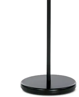 Nemý sluha Kovový vešiak 80003-09 BK Bork čierna mat, 181 cm