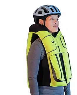 Chrániče na snowboard Airbagová vesta pre cyklistov Helite B'Safe čierna - S