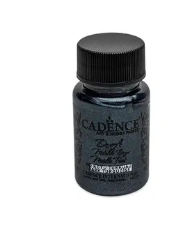 Hračky CADENCE - Farba akrylová Cadence D.Metalic, tm. tyrkys.,50ml