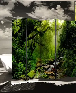 Paravány Paraván The Fairytale Forest Dekorhome 225x172 cm (5-dielny)