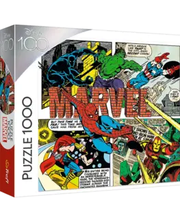 Hračky puzzle TREFL - Puzzle 1000 - Neporaziteľní Avengeri / Disney 100