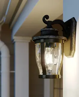 Vonkajšie nástenné svietidlá Lindby Lindby Philody vonkajšia nástenná lampa, 29 cm