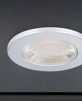 Zapustené nábytkové osvetlenie Orion Nábytkové zapustené LED svetlo Artist 3ks striebro
