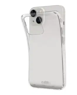 Puzdrá na mobilné telefóny SBS puzdro Skinny pre Apple iPhone 15, transparentná TESKINIP1561T