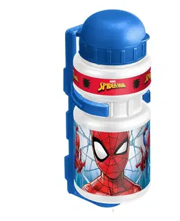 Príslušenstvo pre vozítka Plastová fľaša s držiakom Spiderman 0,350 l