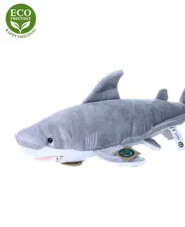 Plyšáci Rappa Plyšový žralok 36 cm ECO-FRIENDLY